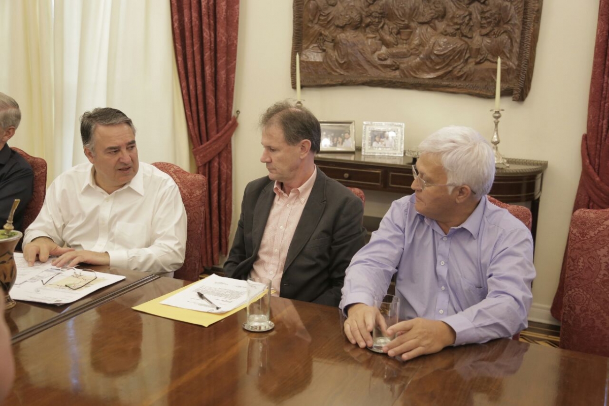 Shimoguiri e prefeitos da Amplanorte participam de reunião com o governador do Estado