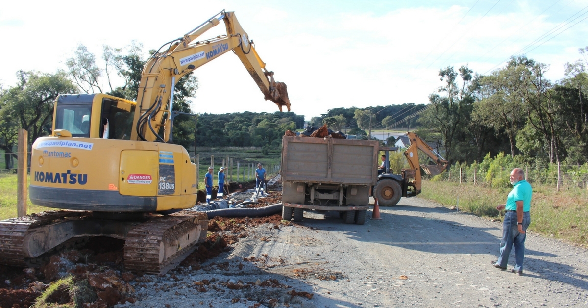 Estrada Transfalcônica tem obras de asfaltamento retomadas em Três Barras