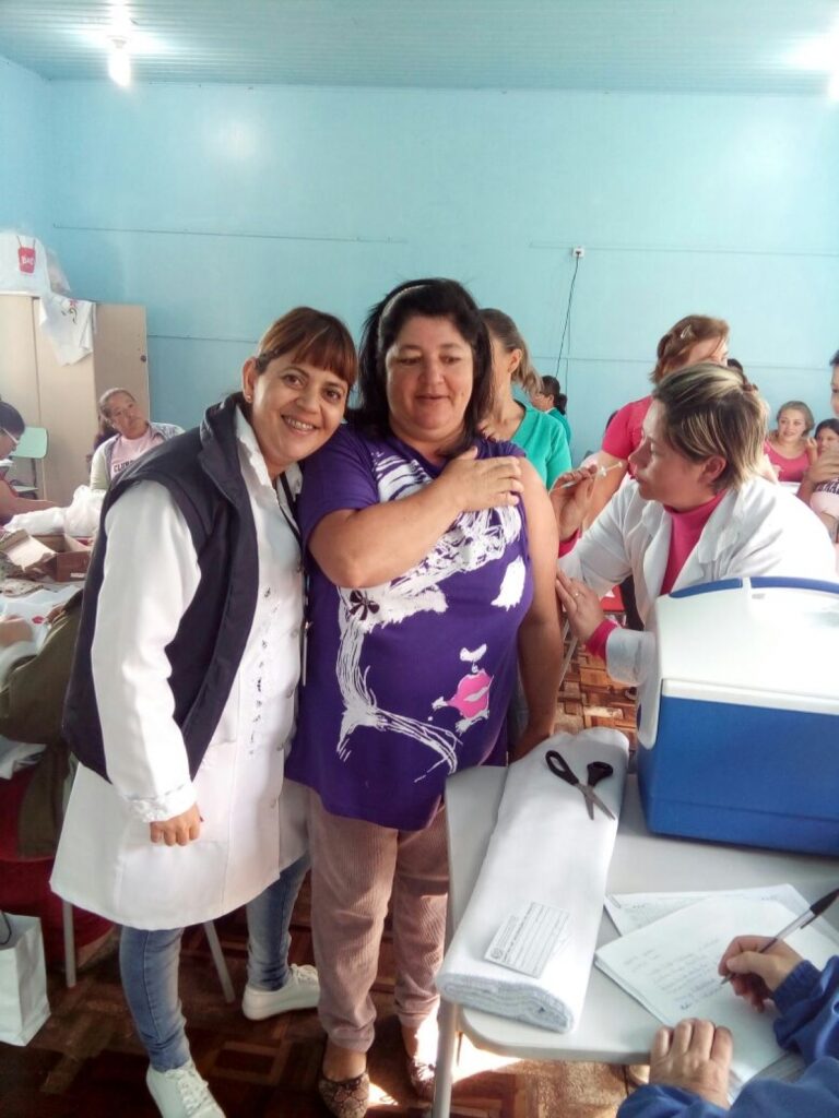 Três Barras está a menos de 10% de alcançar a meta de vacinação contra a gripe
