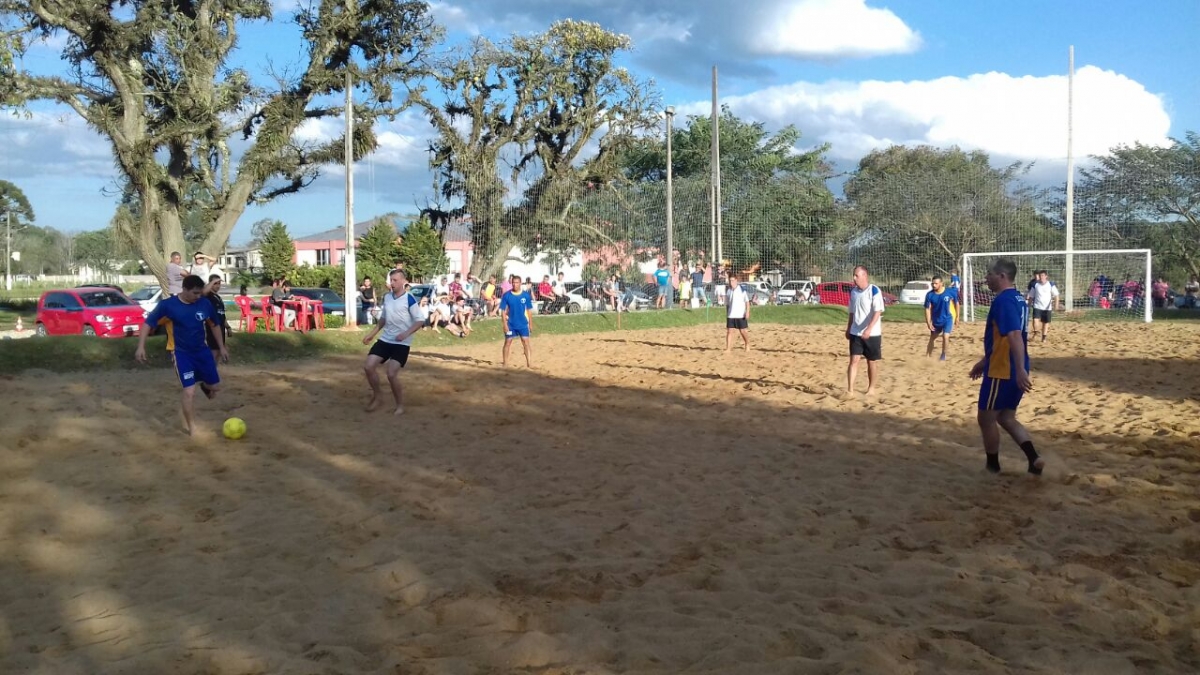 Futebol de areia em Três Barras: Vitória garante liderança isolada ao time da Argentina