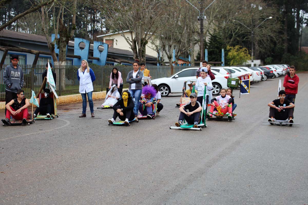 Concurso de Carrinho de Rolimã movimenta alunos da escola Guita Federmann