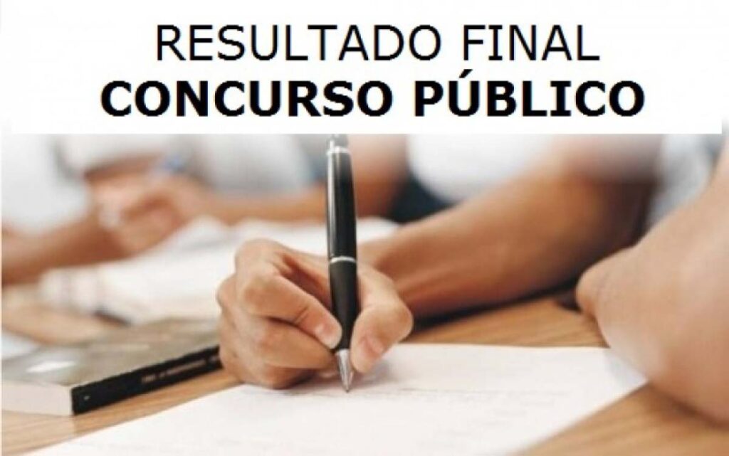 RESULTADO FINAL DO CONCURSO PÚBLICO – EDITAIS N° 001 e 002/2017