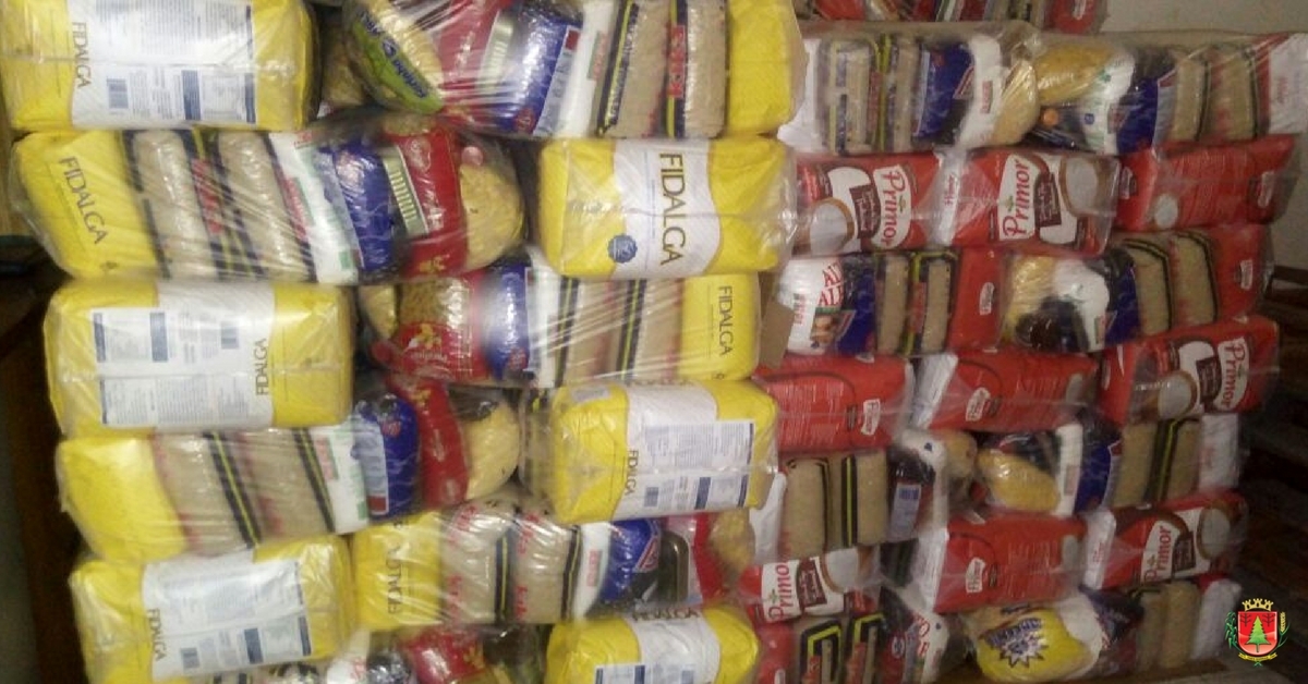 Cronograma de entrega dos sacolões para o mês de novembro