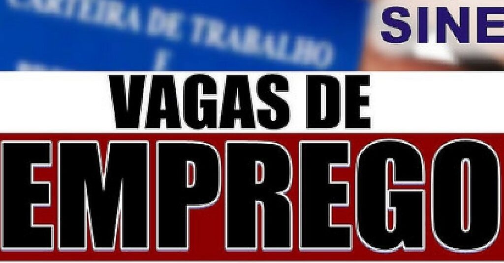 Há 14 vagas de emprego no Sine Municipal