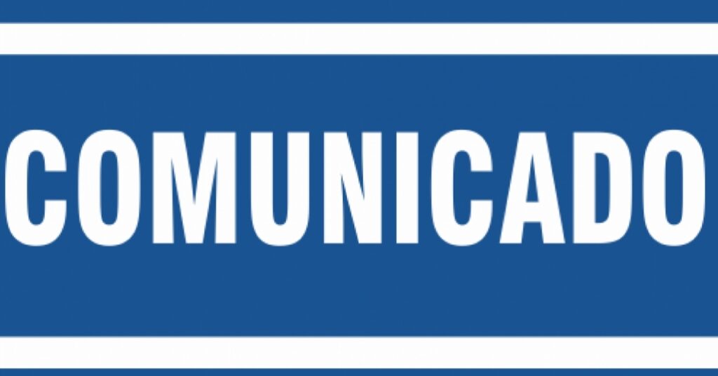 Comunicado aos estagiários e bolsistas