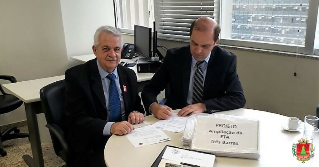 Diretor do Samasa protocola pedido de recursos para ampliação da ETA