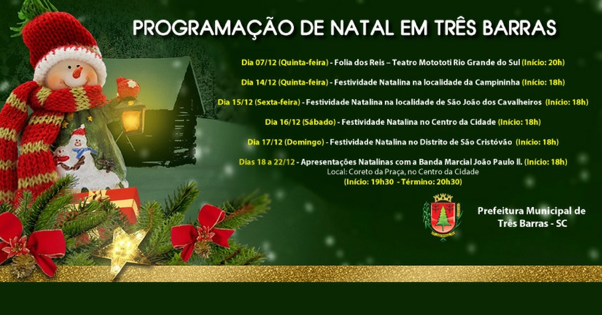 Natal terá shows e distribuição de presentes para mais de 5,8 mil crianças