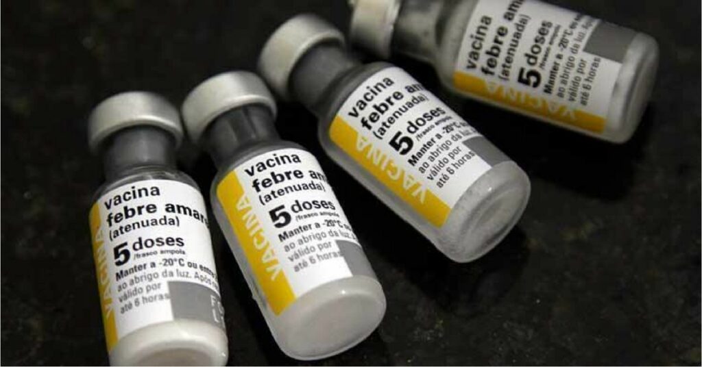 Vacina contra a Febre Amarela está disponível em duas unidades de saúde