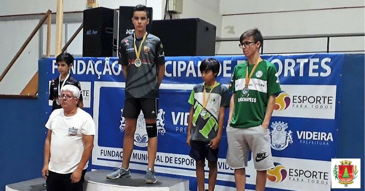 Atletas do Tênis de Mesa conquistam duas medalhas em etapa do circuito estadual