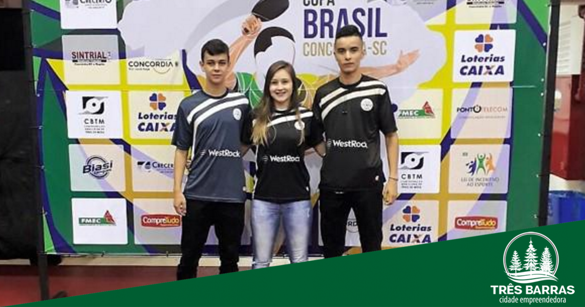 Atleta de Tênis de Mesa é quinta colocada em etapa da Copa Brasil