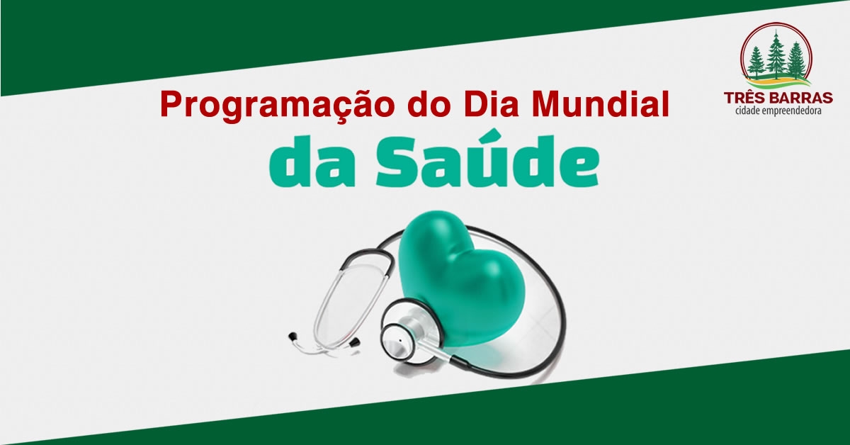 ESF tem programação especial para celebrar o Dia Mundial da Saúde
