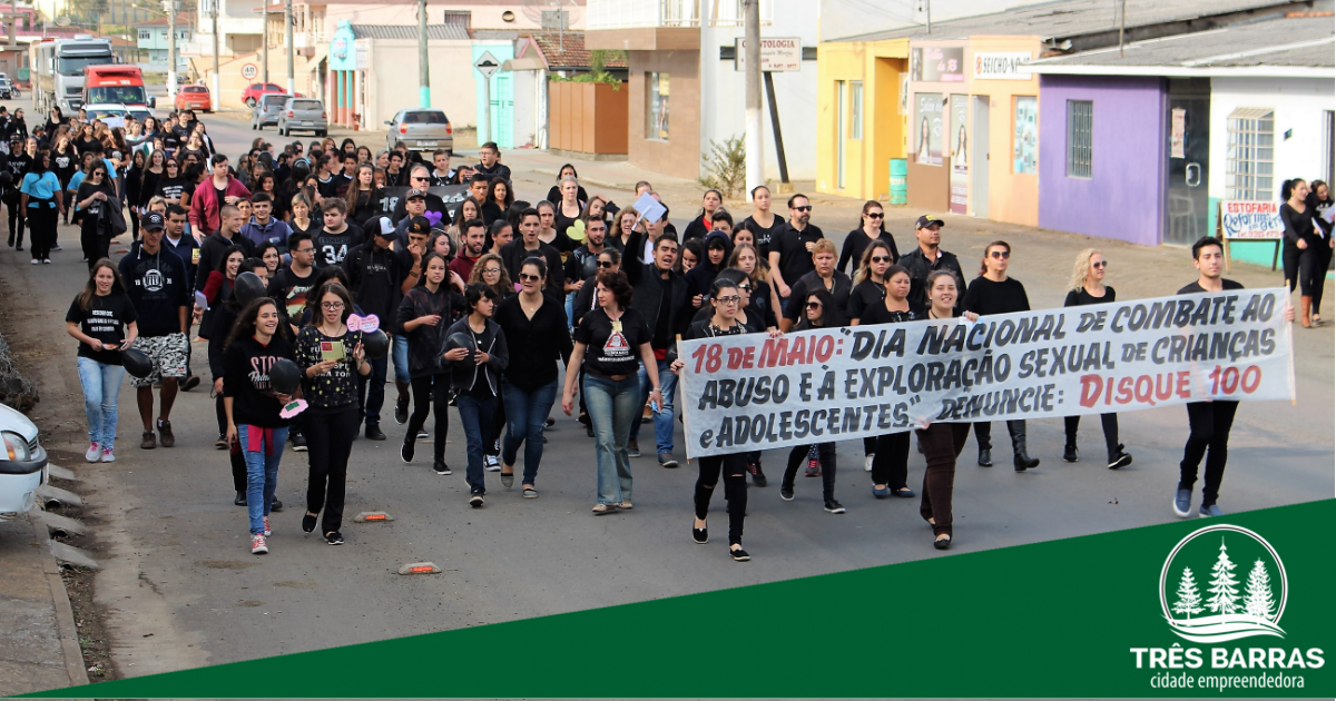 Caminhadas marcam o Dia Nacional de Combate ao Abuso e Exploração Sexual de Crianças e Adolescentes