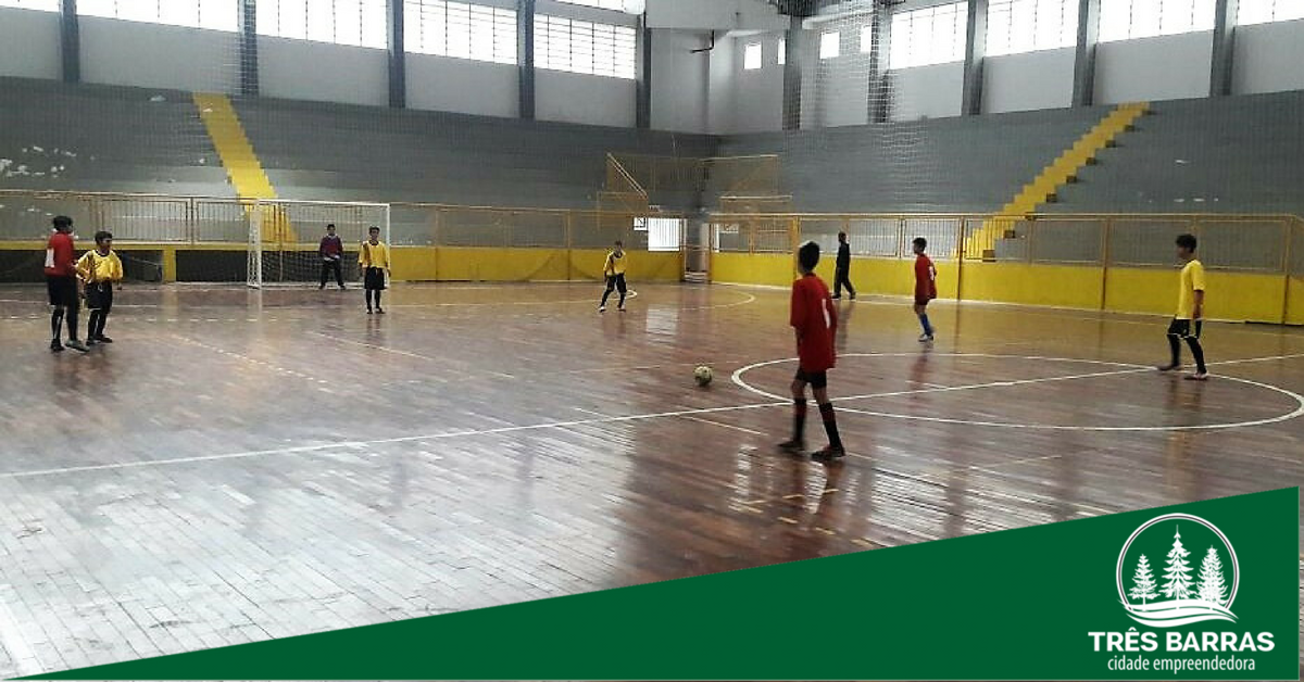JESC 12 a 14 anos: boletim do primeiro dia de disputas no Futsal