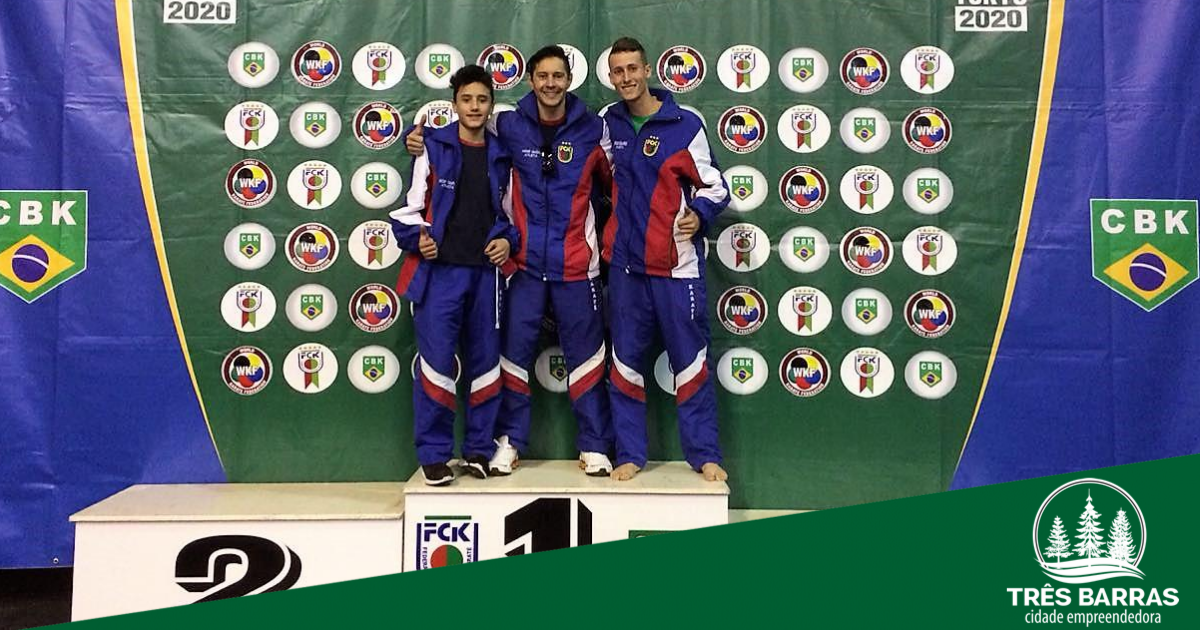 Karateca tresbarrense representa SC em etapa classificatória para o Campeonato Brasileiro