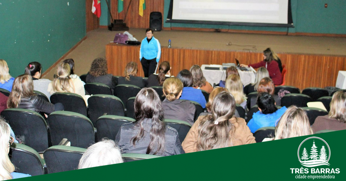 Palestras finalizam atividades do Pnaic em Três Barras