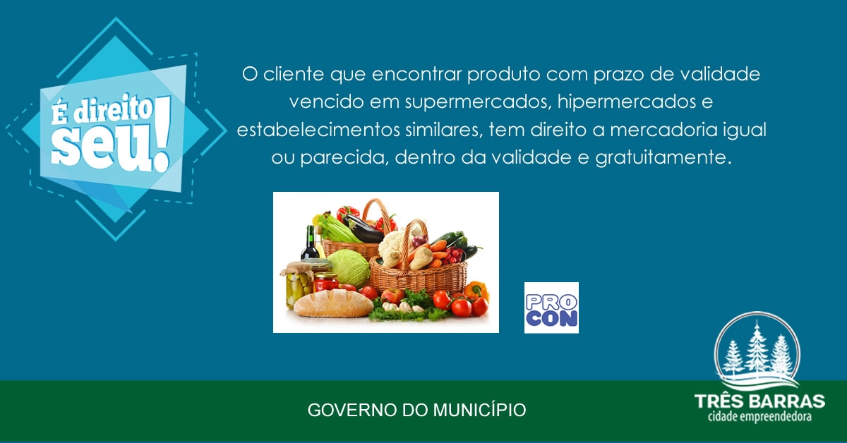 Lei catarinense garante mercadoria grátis para consumidor que achar produto vencido