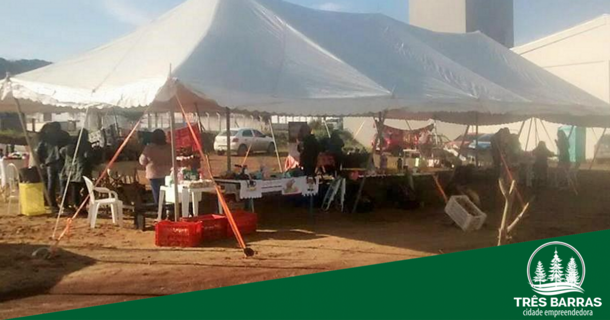 Sábado é dia de Feira Municipal em Três Barras