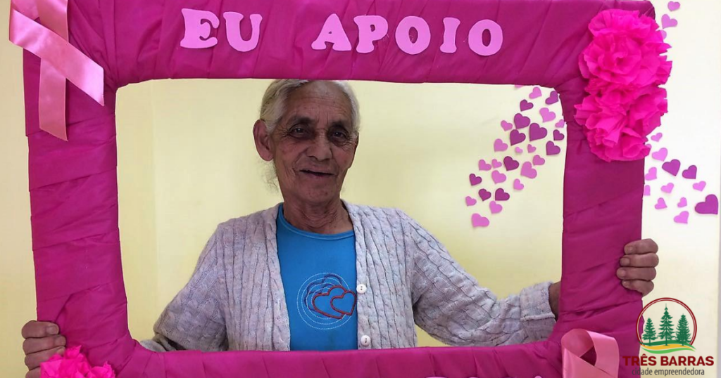 Ações do Outubro Rosa nas unidades básicas de saúde do interior de Três Barras