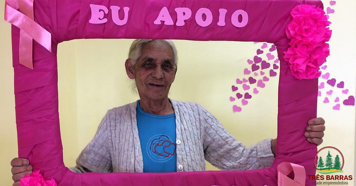 Ações do Outubro Rosa nas unidades básicas de saúde do interior de Três Barras