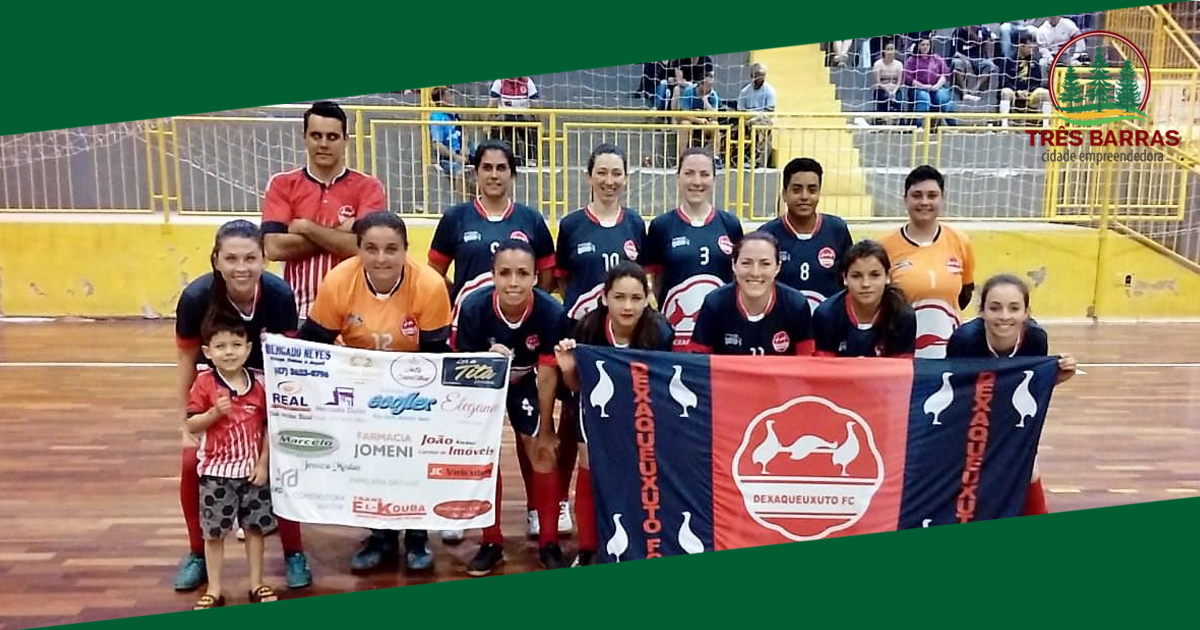 Futsal: Dexaqueuxuto é campeã da categoria Feminino; Máster define seus finalistas