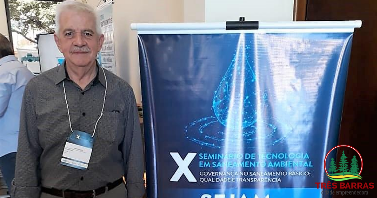 Diretor presidente do Samasa participa do X Seminário de Tecnologia em Saneamento Ambiental