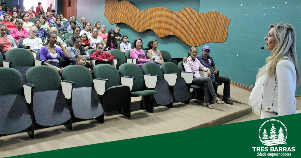 Tema “Valores da Família” pauta sexta edição das palestras promovidas pela Rede