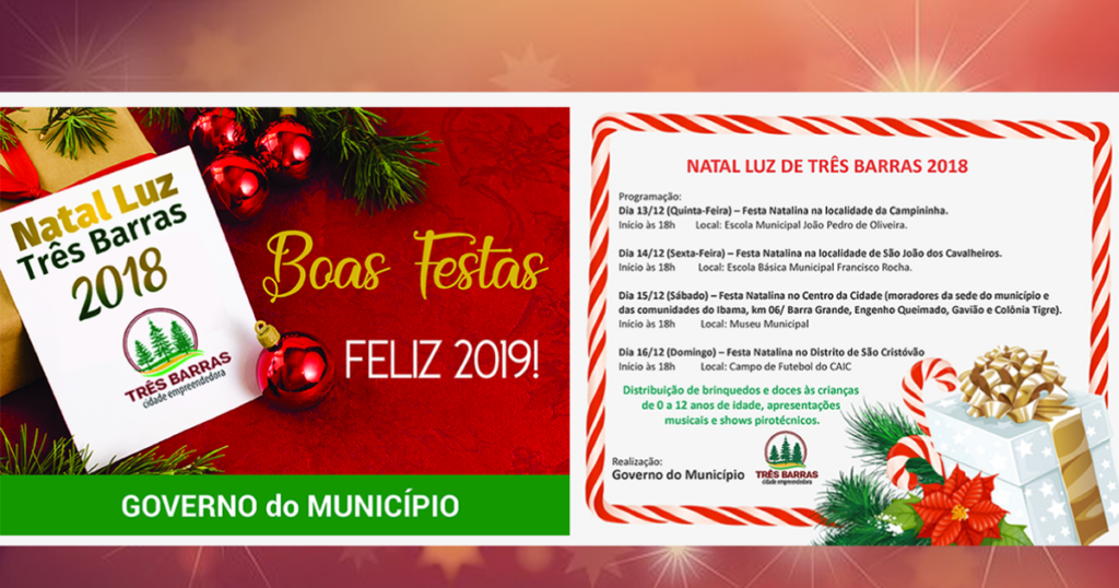Natal Luz começa na noite desta quinta-feira pela localidade da Campininha