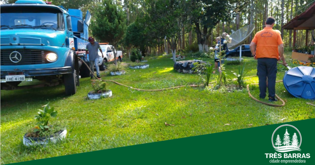 Estiagem: Mais 16 mil litros de água potável são distribuídos no interior de Três Barras
