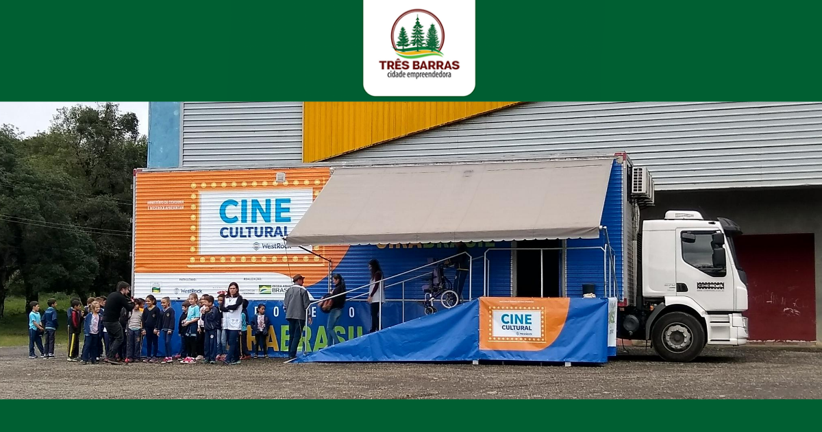 Cine Cultural WestRock oferece quatro opções de filmes a estudantes da rede municipal de ensino