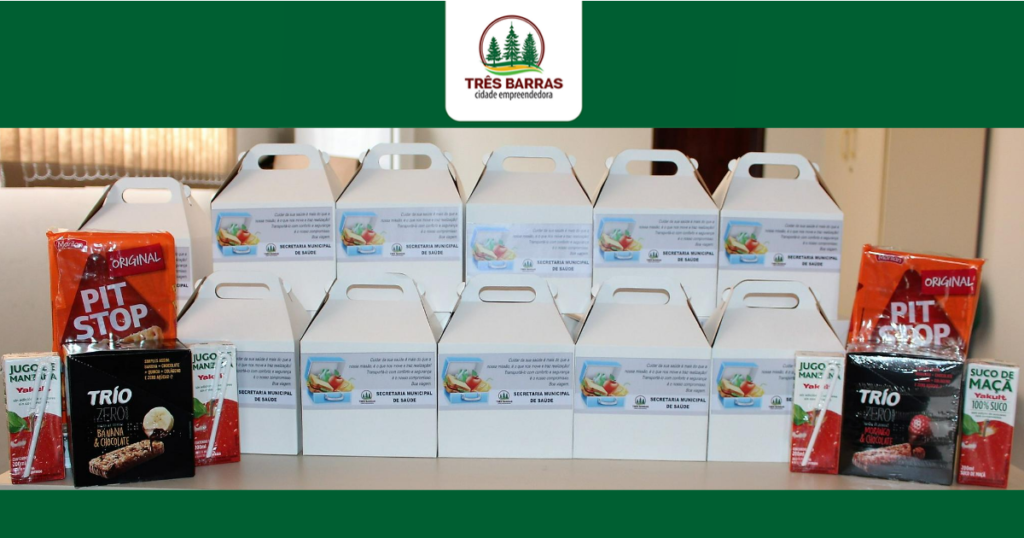 Governo de Três Barras oferece lanche para pacientes que realizam tratamento fora do domicílio