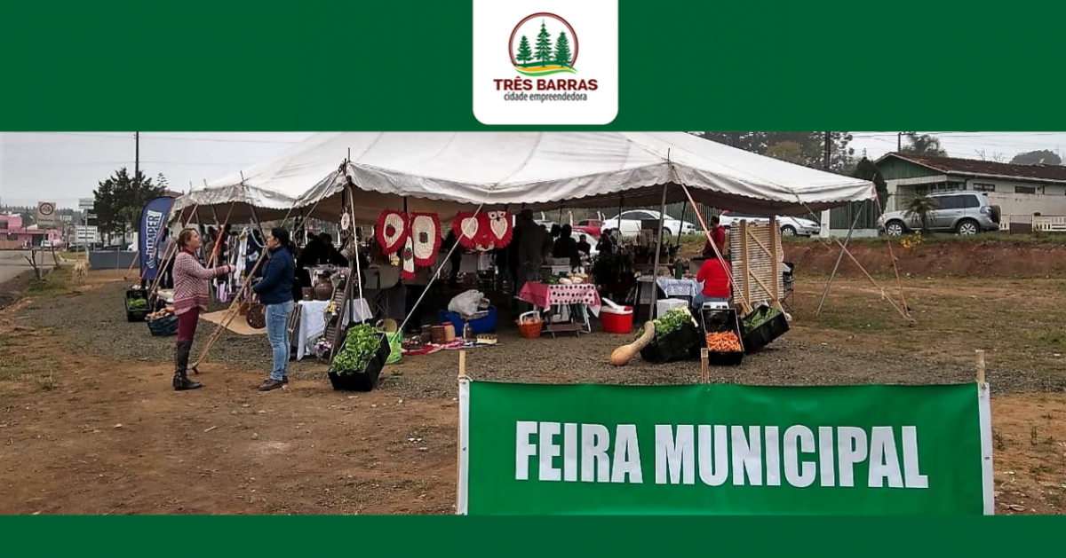 Comunicado: Feira Municipal está cancelada em razão das chuvas