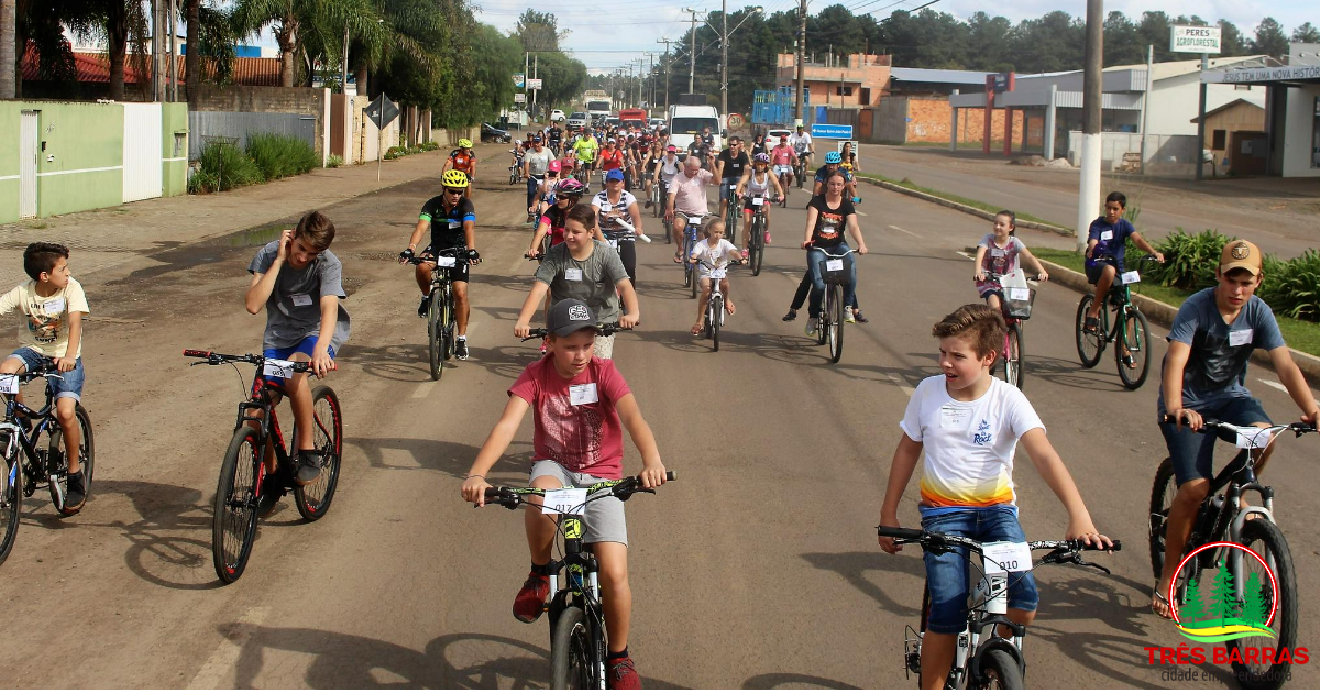 Fim de semana teve Passeio Ciclístico e show do Talagaço em Três Barras