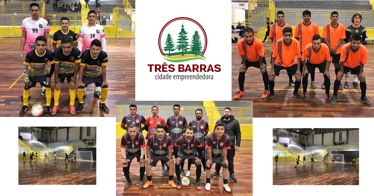 29 gols marcados pela segunda rodada do Futsal Livre Masculino em Três Barras