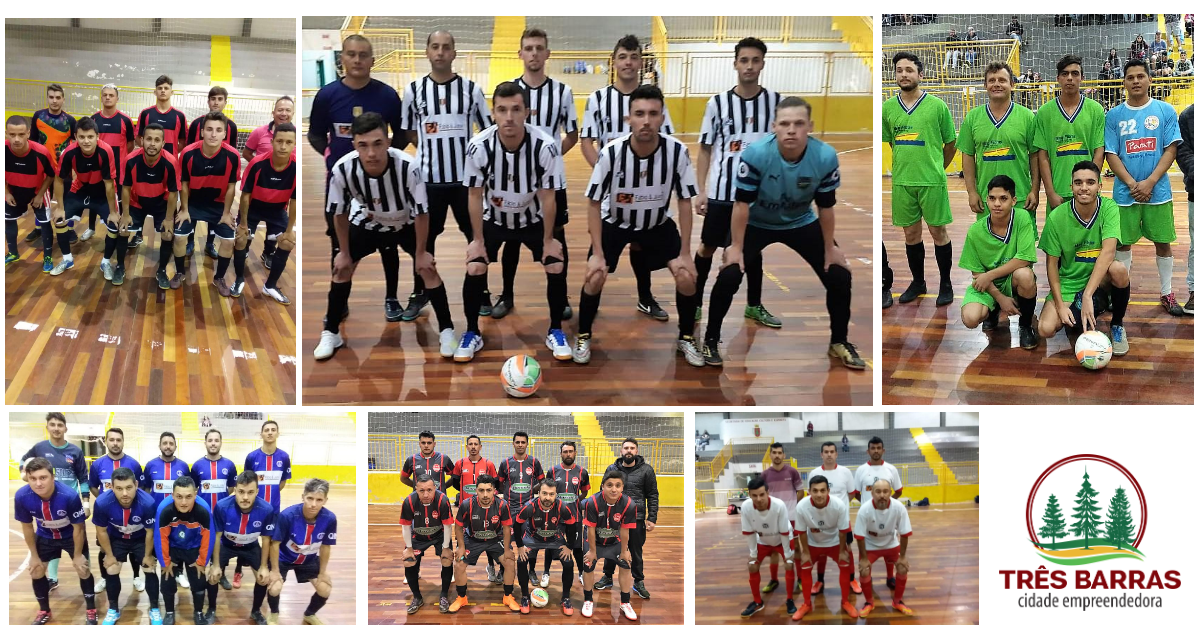Millenium e Alto do Mussi goleiam pela quinta rodada do Futsal Livre Masculino em Três Barras