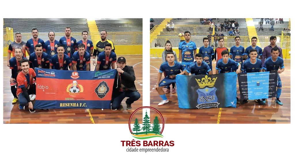 Resenha FC e Só Nós Sem Eles se garantem nas semifinais do Futsal Livre Masculino