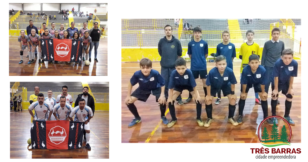 Sexta rodada do Futsal Infantil, Feminino e Veteranos tem média de 11 gols por partida