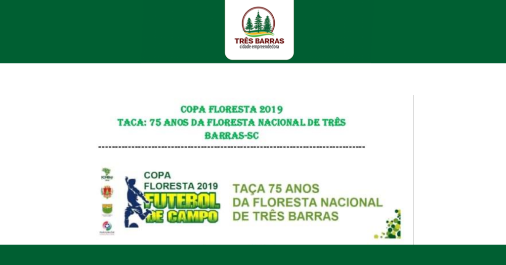3ª Copa Floresta de Futebol começa no domingo com 11 equipes na disputa 3ª Copa Floresta de Futebol começa no domingo com 11 equipes na disputa