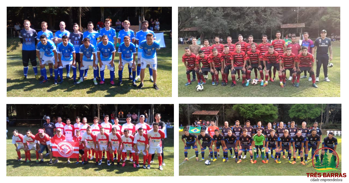 12 gols na rodada inicial da Copa Floresta de Futebol em Três Barras