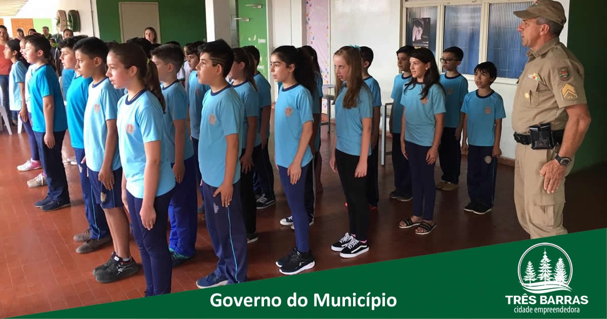 3º BPM IMPLANTA PROJETO “ESTUDANTE CIDADÃO” EM TRÊS BARRAS