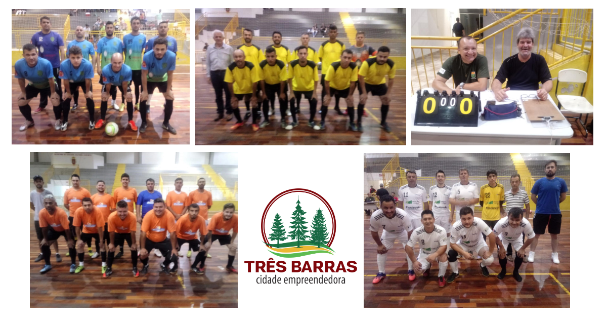 11 gols pela rodada inicial do Campeonato Interno de Futsal