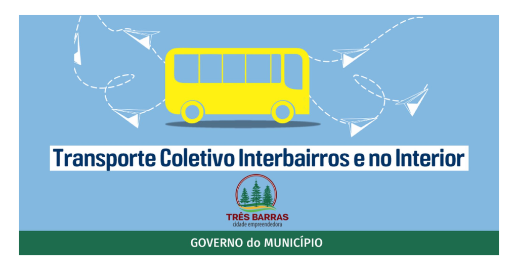 Governo de Três Barras pretende implantar transporte coletivo interbairros e no interior