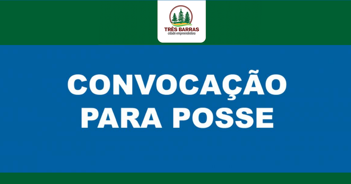 Urgente: Prefeitura de Três Barras convoca condutor aprovado em processo seletivo