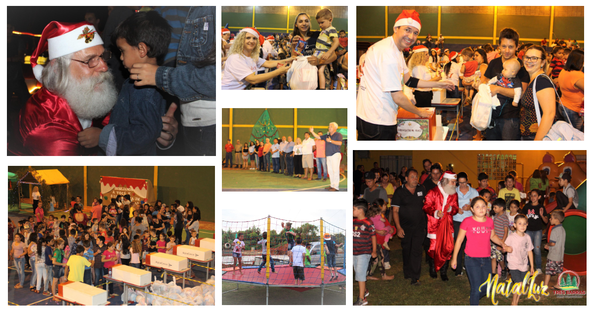 Campininha recebe primeira das quatro festas do Natal Luz em Três Barras