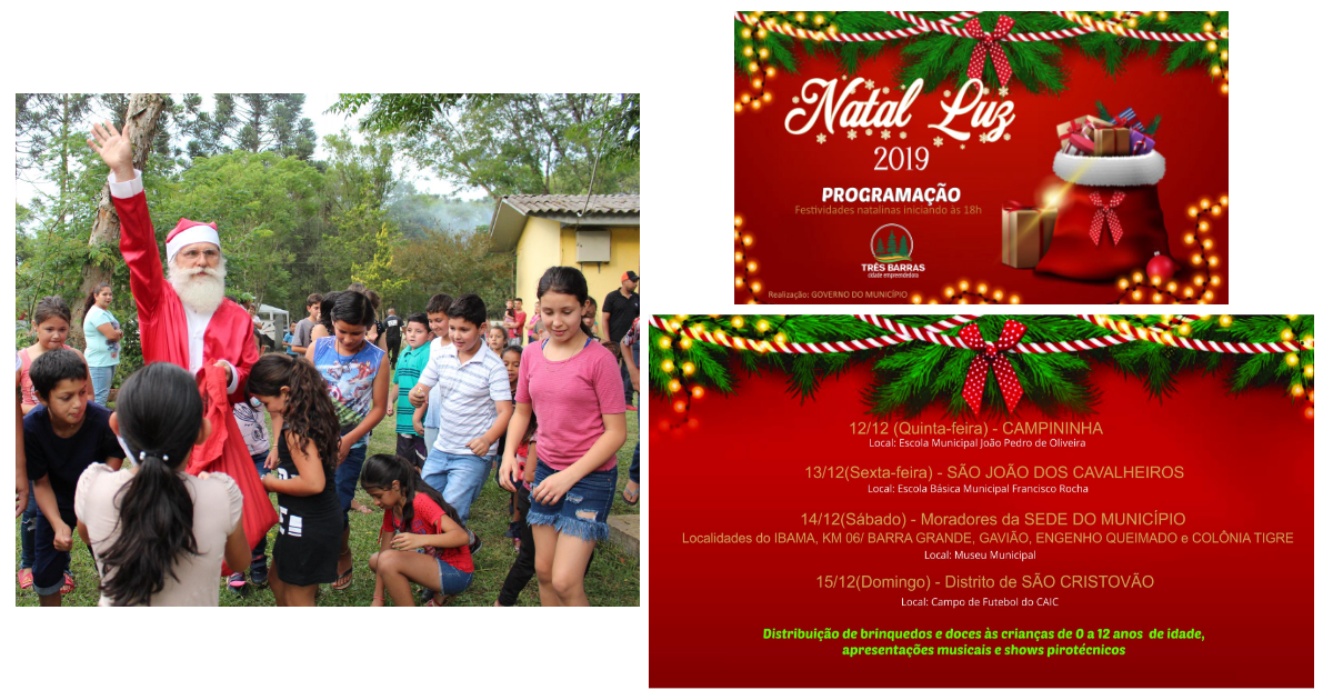 Natal Luz começa nesta quinta-feira pela localidade da Campininha