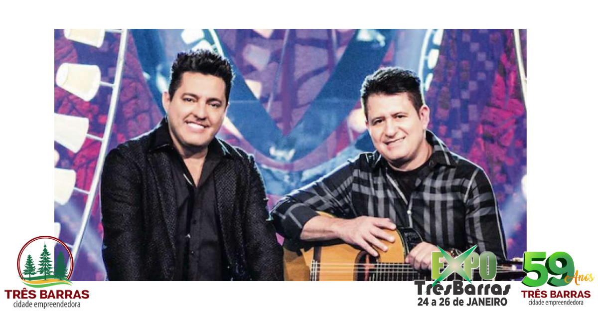Expo Três Barras termina neste domingo com show de Bruno e Marrone