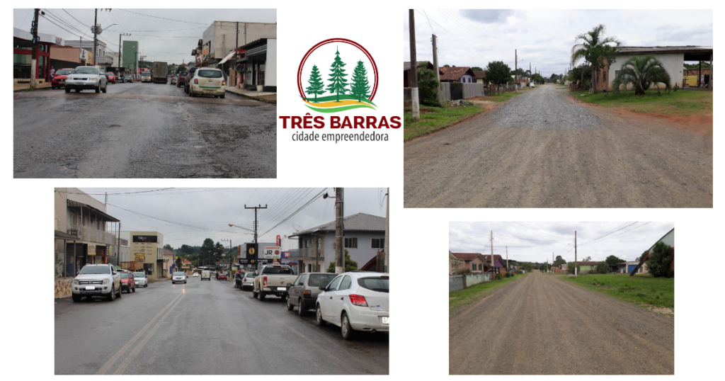 Prefeitura de Três Barras licita revitalização da Avenida Rigesa e pavimentação de 12 ruas