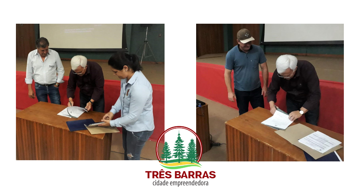 Shimoguiri assina ordens de serviço para calçamento de três ruas e construção de unidade de saúde