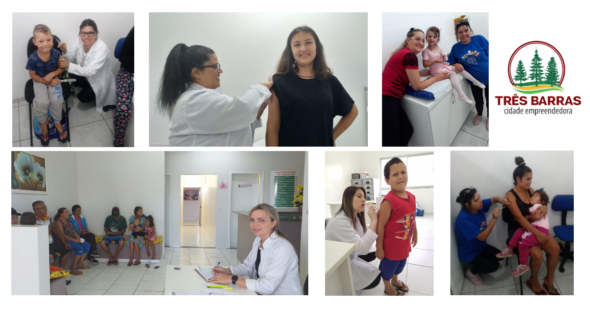 970 pessoas foram às unidades de saúde no dia D de vacinação contra o Sarampo e Febre Amarela