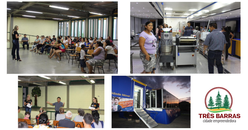 Parceria entre Prefeitura de Três Barras e Senac garante cursos profissionalizantes