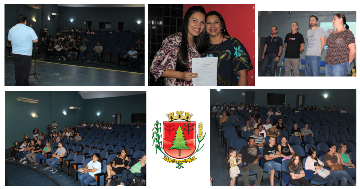 Aula magna marca início de cinco cursos profissionalizantes em Três Barras